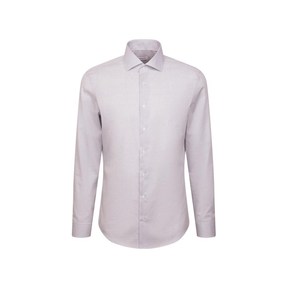 SEIDENSTICKER Zakelijk overhemd donkerblauw / wit Blauw