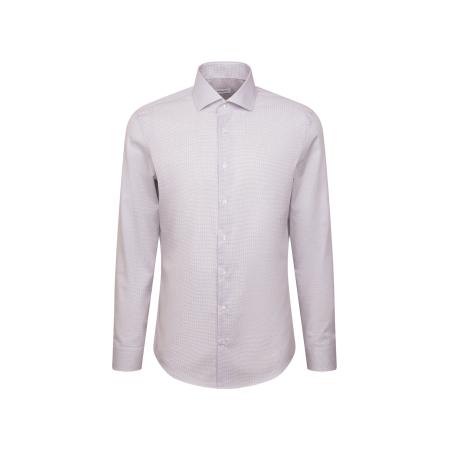 SEIDENSTICKER Zakelijk overhemd donkerblauw / wit