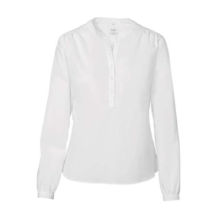 HAKRO Dames Overhemd wit, Effen