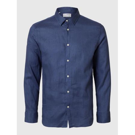 Selected SELECTED Overhemd blauw