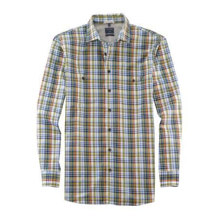 OLYMP Casual Overhemd groen, Effen