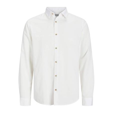 JJ Rebel JJ Rebel Overhemd JREBMOSS wit