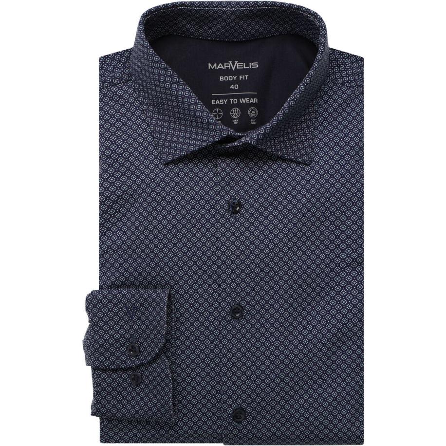 Marvelis Performance Jersey shirt blauw/groen, Motief Multicolor