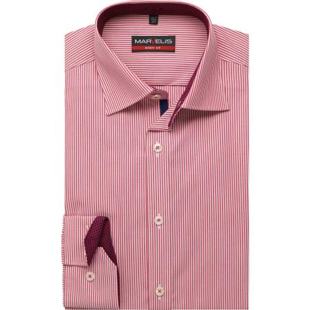Marvelis Overhemd roze, Gestreept