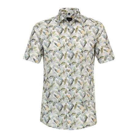 Venti Overhemd Korte mouw groen