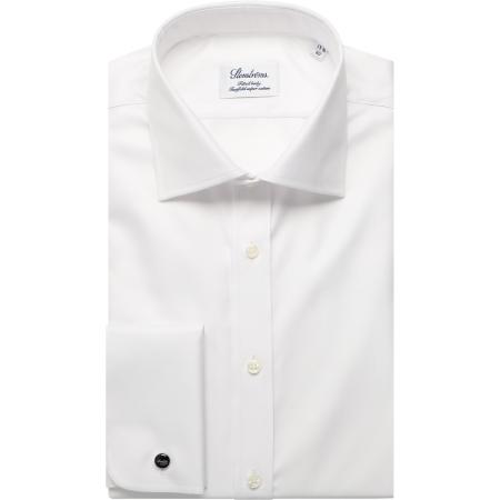 Stenströms Overhemd wit, Effen