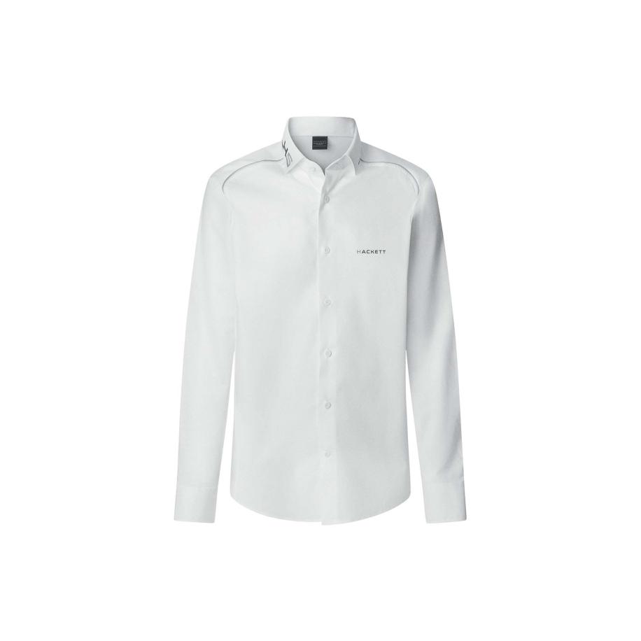 Hackett London Hackett London Overhemd grijs / wit -