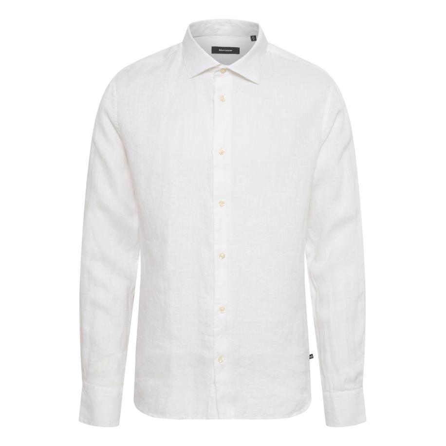 Matinique Matinique Overhemd Marc wit -
