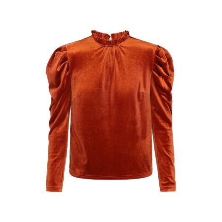 NAEMI NAEMI Shirt kastanjebruin