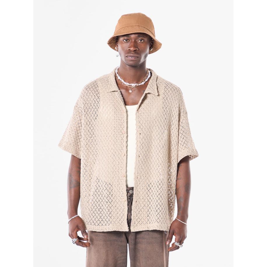 VAMOS CLO VAMOS CLO Overhemd beige -