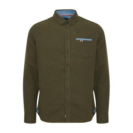 FQ1924 FQ1924 Overhemd Steven donkergroen / gemengde kleuren