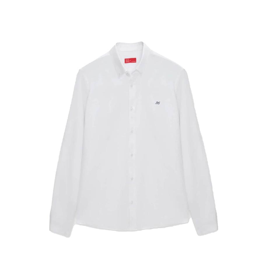 D’S Damat D’S Damat Overhemd navy / wit -