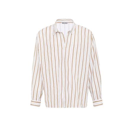 Dandalo Dandalo Overhemd beige / wit