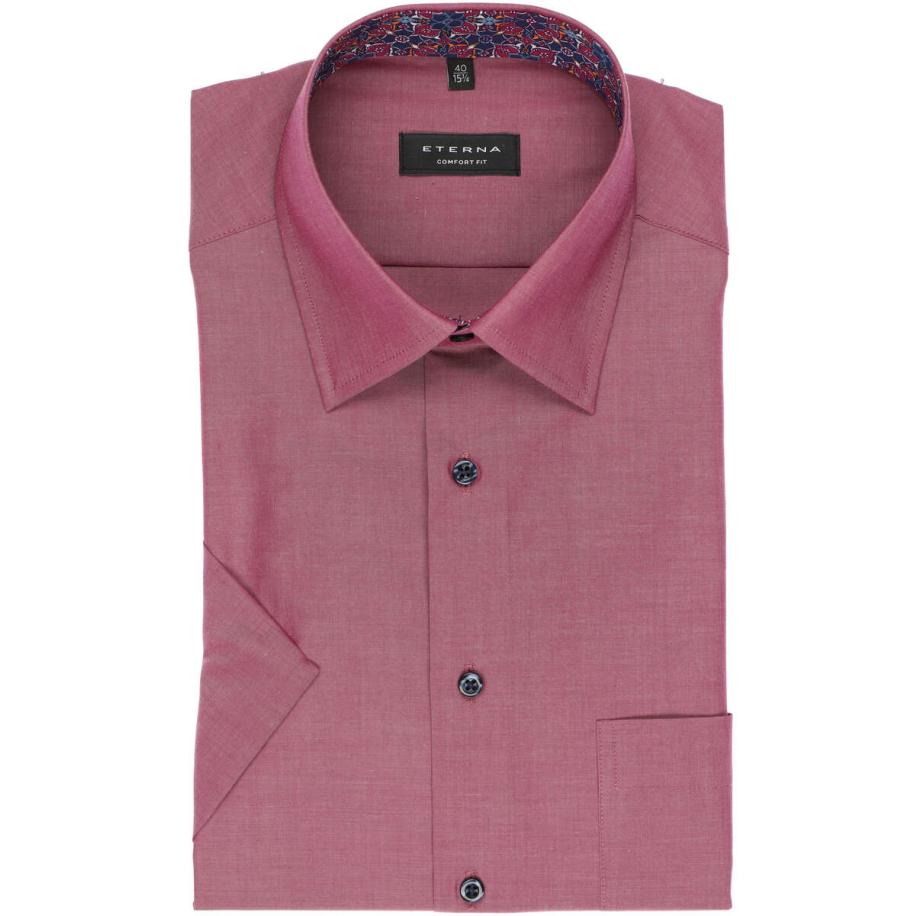 ETERNA Overhemd Korte mouw Paars