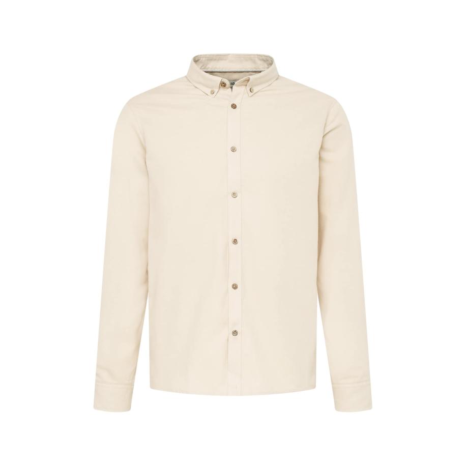 Solid !Solid Overhemd Pete lichtbeige -