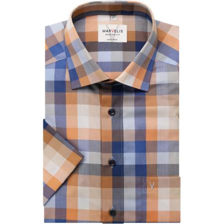 Marvelis Overhemd Korte mouw beige