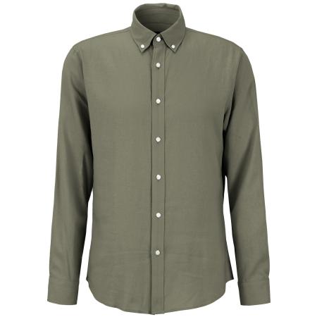 Steffen Klein Overhemd kaki