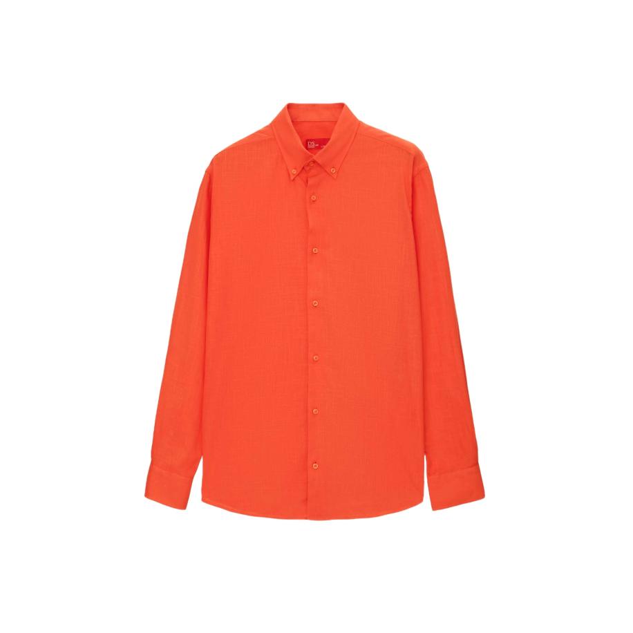 D’S Damat D’S Damat Overhemd lichtoranje -