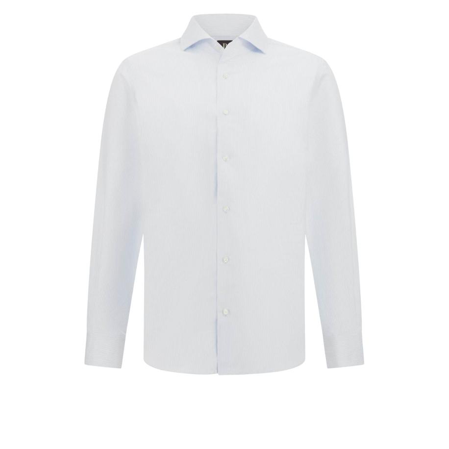 Boggi Milano Boggi Milano Overhemd opaal / pastelblauw -