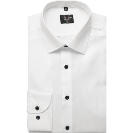 Marvelis Overhemd wit, Faux-uni
