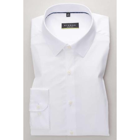 ETERNA Performance Overhemd wit, Effen