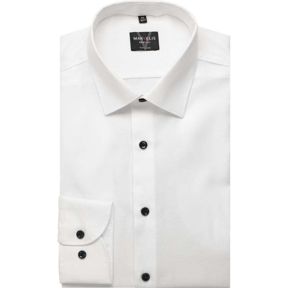 Marvelis Overhemd wit, Faux-uni Wit
