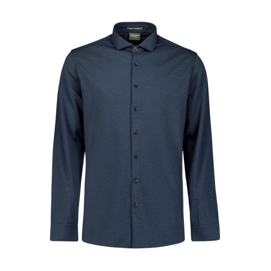 No Excess No Excess Overhemd nachtblauw -