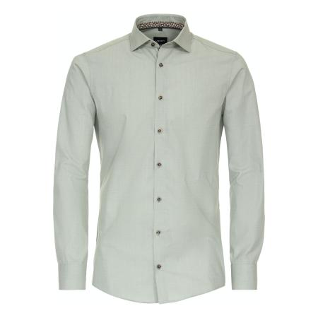 Venti Overhemd groen, Faux-uni