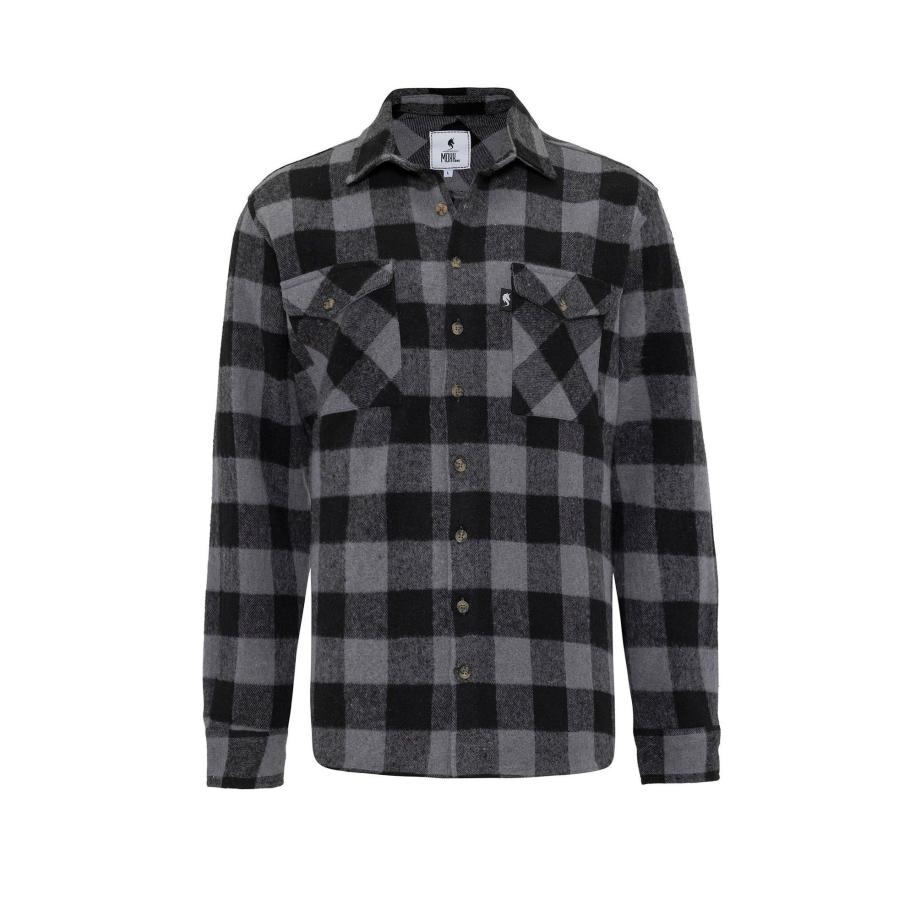 Moxx Paris Moxx Paris Overhemd grijs / zwart -