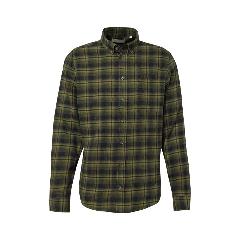 Casual Friday Casual Friday Overhemd Anton nachtblauw / appel -