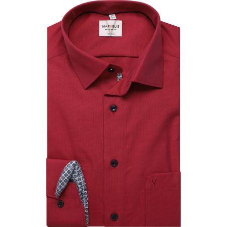 Marvelis Overhemd rozenhout, Effen