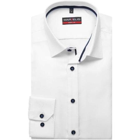 Marvelis Overhemd wit, Faux-uni