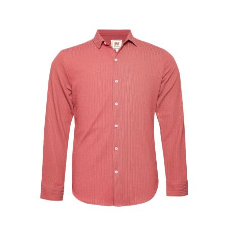 Campus Sutra Overhemd Thomasina lichtrood