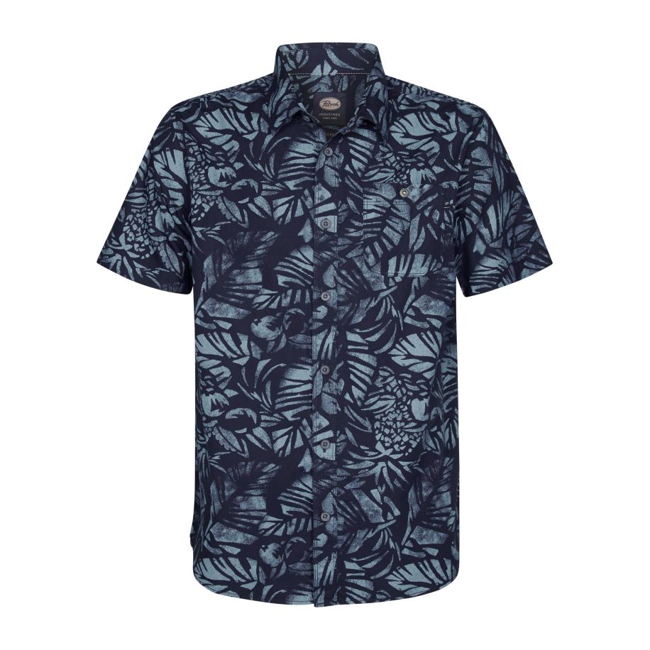 Petrol Industries Petrol Industries Overhemd blauw -