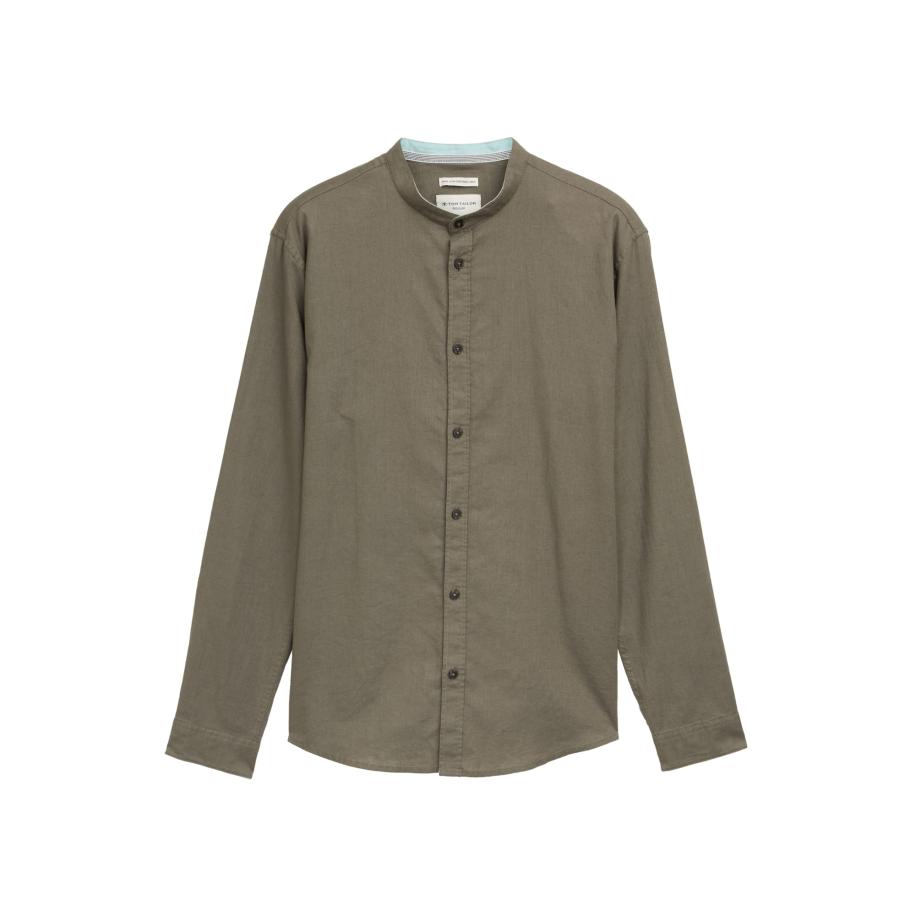 Tom Tailor TOM TAILOR Overhemd olijfgroen -
