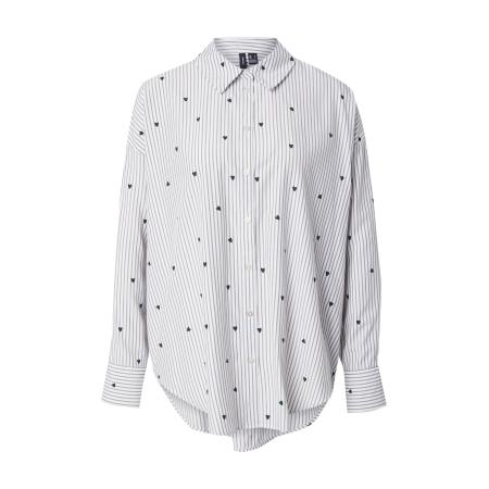 Vero Moda VERO MODA Blouse VMNORA marine / grijs / wit