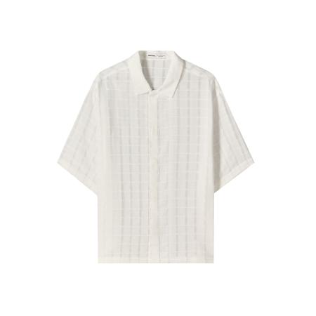 Bershka Bershka Overhemd wit