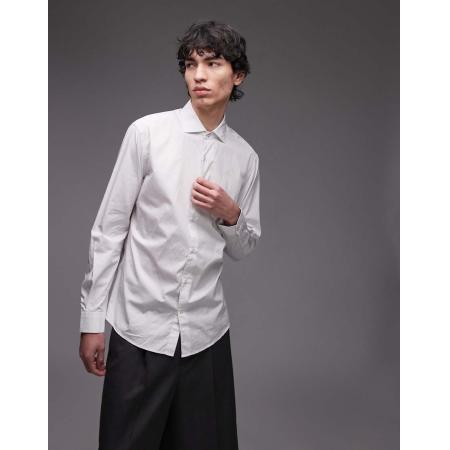 Mango - Overhemd van Egyptisch katoen in wit