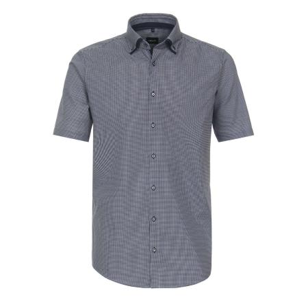 Venti Overhemd Korte mouw blauw