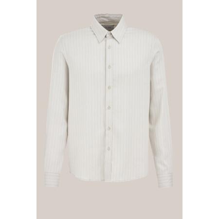 Van Gils heren soft-touch regular fit overhemd - Regular fit - Beige - Maat: XS