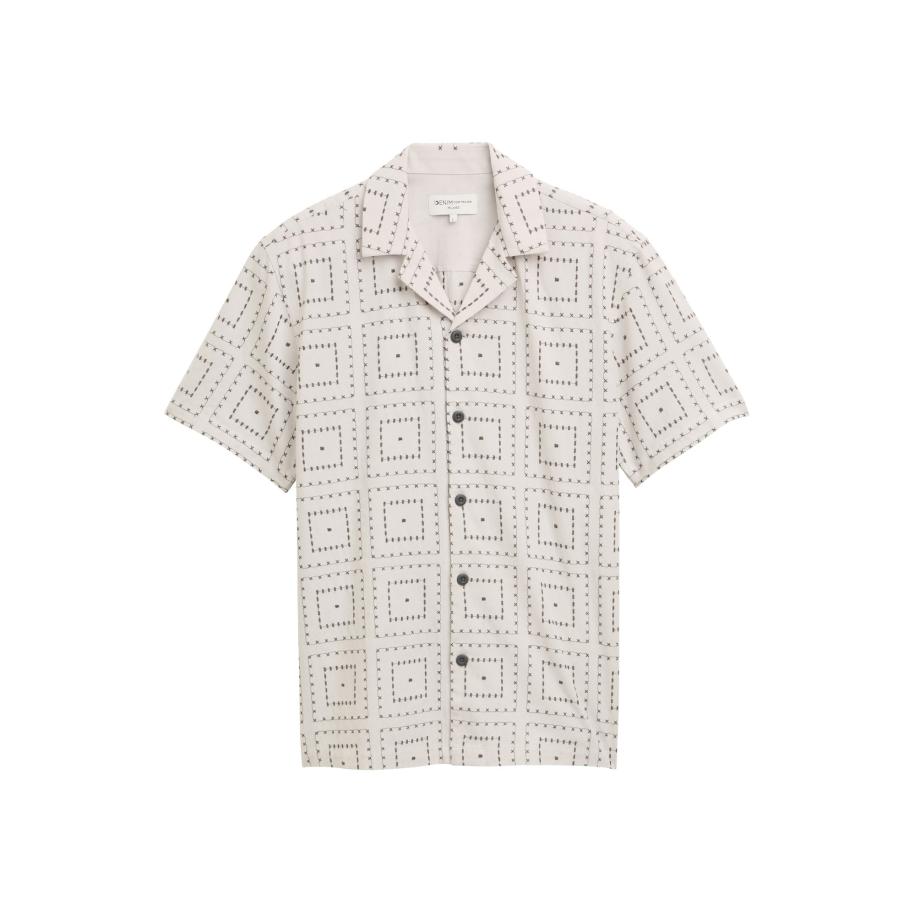 Tom Tailor TOM TAILOR DENIM Overhemd lichtgrijs / donkergrijs -