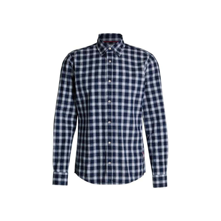 JOOP! Jeans JOOP! Jeans Overhemd Hanck donkerblauw / wit -