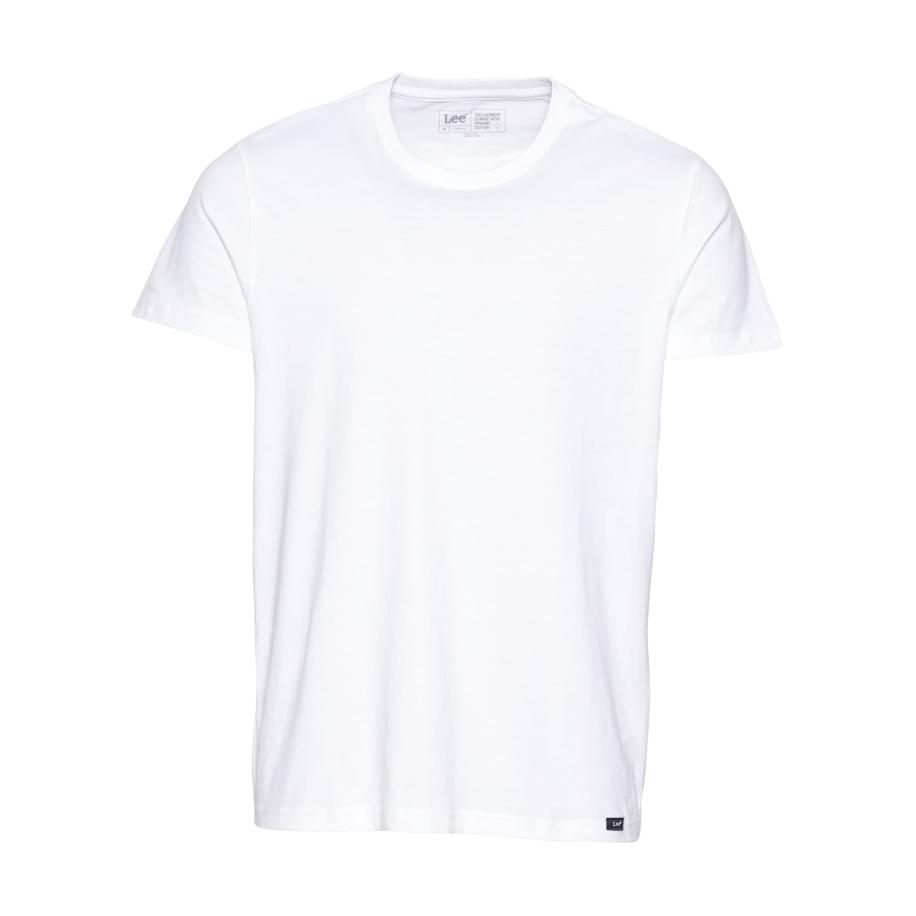 Lee Lee Shirt TWIN PACK CREW wit -