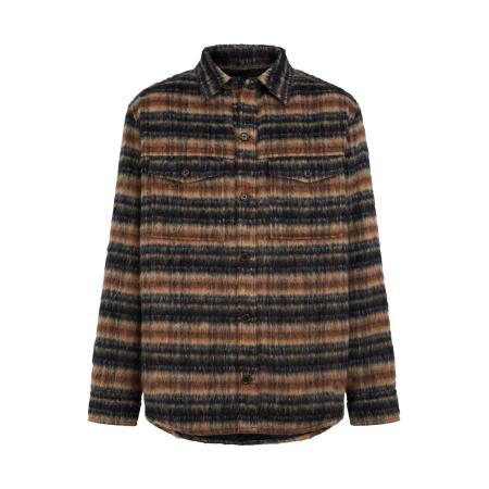 J.LINDEBERG J.Lindeberg Overhemd oker / lichtbruin / donkergrijs