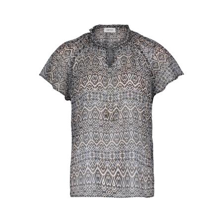 Cartoon Cartoon Blouse donkergroen / zwart