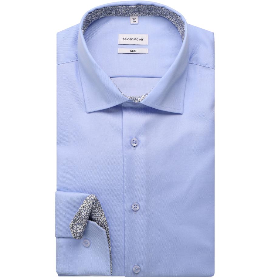 Seidensticker Overhemd ML6 (vanaf 68 CM) lichtblauw Blauw