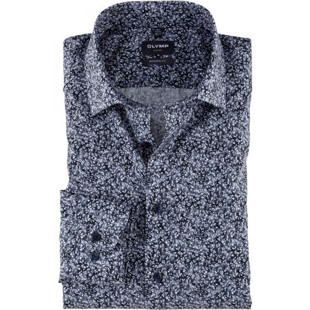 OLYMP Luxor Overhemd Extra kort (ML5) marine