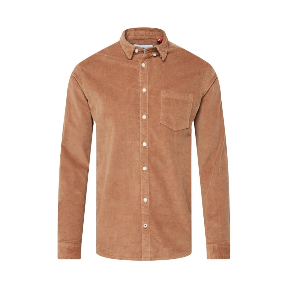 Kronstadt Kronstadt Overhemd Johan karamel -