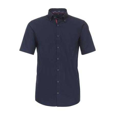 Venti Overhemd Korte mouw blauw