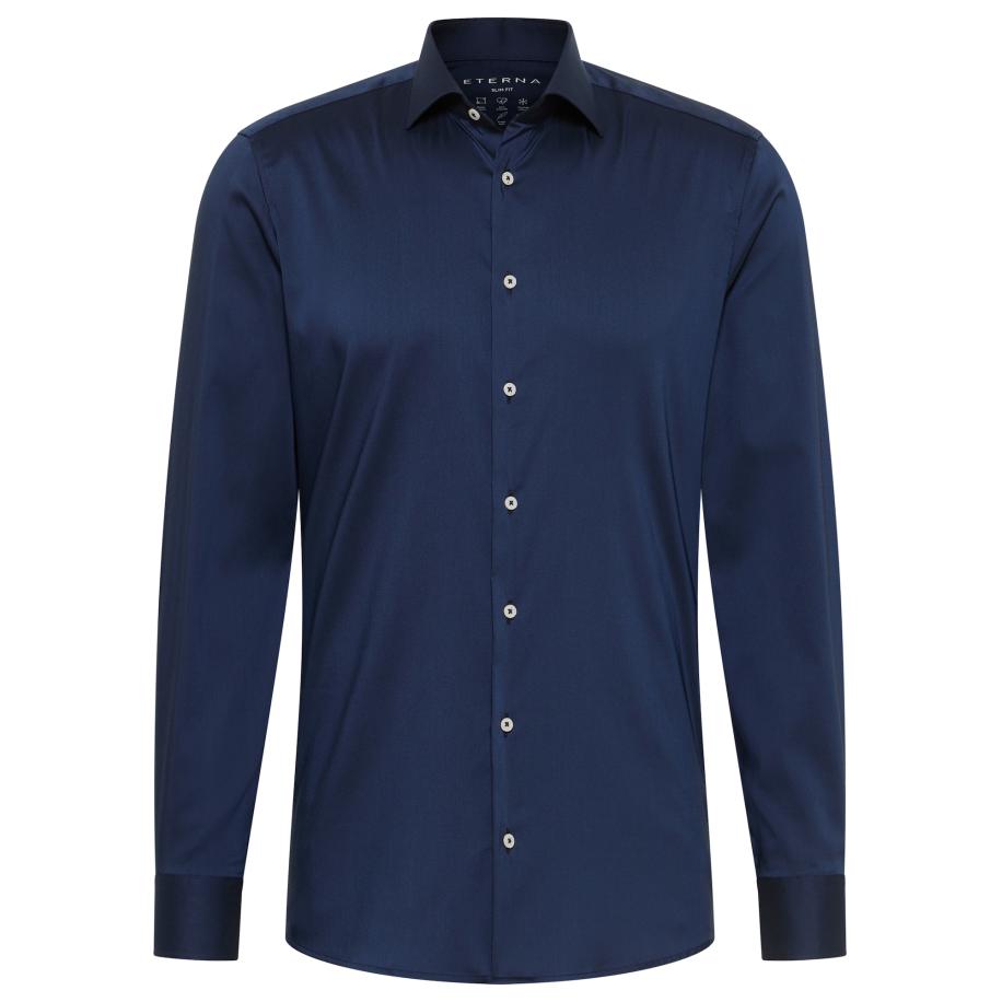 Eterna ETERNA Zakelijk overhemd donkerblauw -